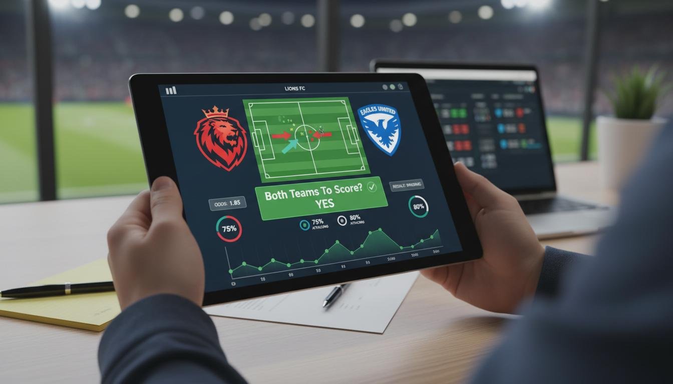 Fútbol. Estrategia de apuestas con «ambos equipos marcarán» (BTTS)