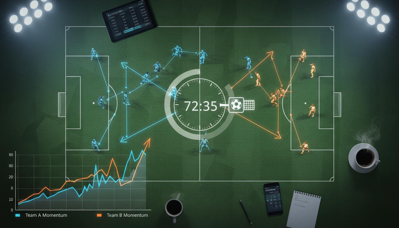 Football. Betting strategy on "Next Goal"