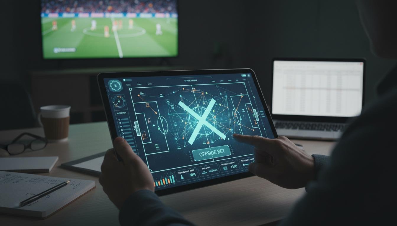 Fútbol. Estrategia de apuestas para «fuera de juego»