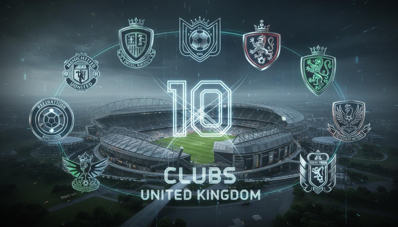 Top 10 soccer teams in the United Kingdom in 2026