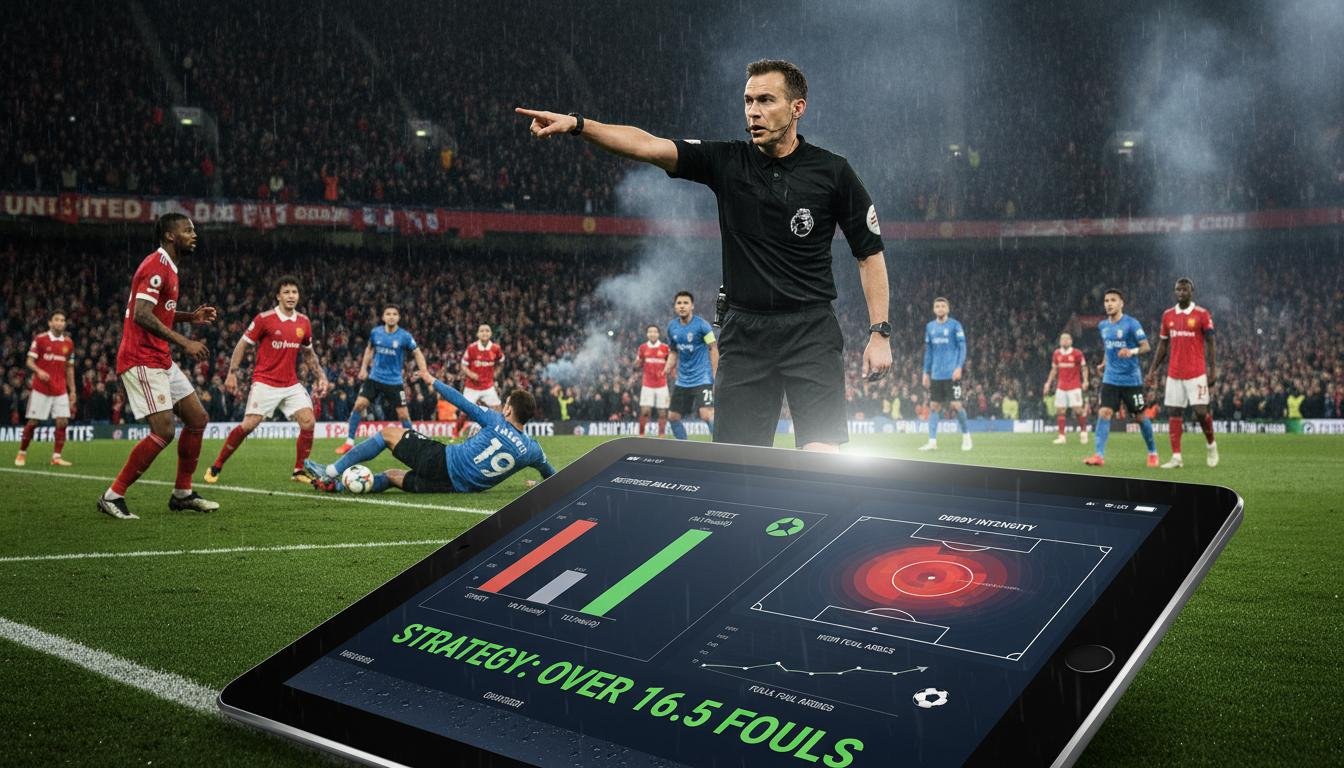 Football. Betting Strategy on "Fouls": Referee Patterns and Derbies